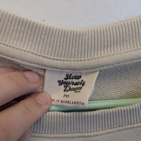 Slow Yourself Down Organic OG Crewneck - Picture 4 of 5
